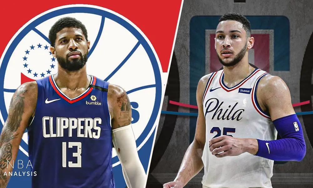 Paul George, Ben Simmons, Clippers, 76ers