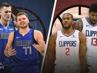 NBA Playoffs, Dallas Mavericks, LA Clippers, Kawhi Leonard, Paul George, Luka Doncic, Kristaps Porzingis