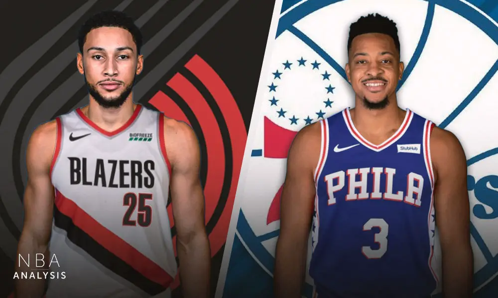 Ben Simmons, Philadelphia 76ers, Portland Trail Blazers, CJ McCollum, NBA Trade Rumors