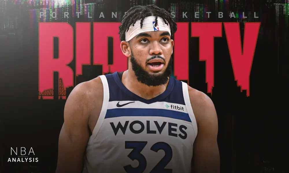 Karl-Anthony Towns. Trail Blazers, Timberwolves