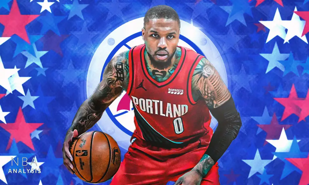 NBA Rumors 3 trade packages to send Damian Lillard to the 76ers