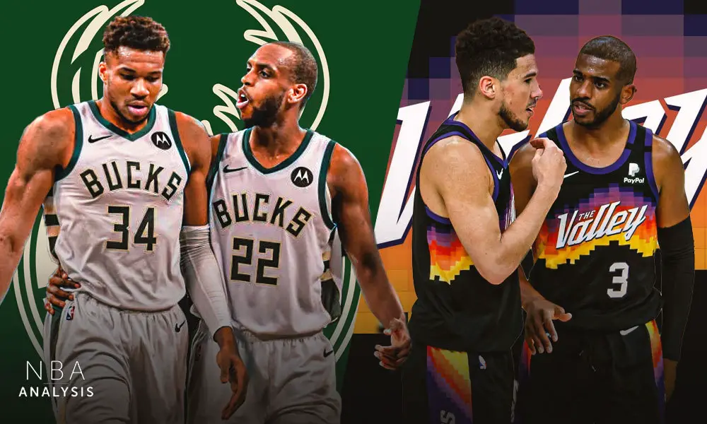 2021 NBA Finals Matchup: Phoenix Suns vs Milwaukee Bucks