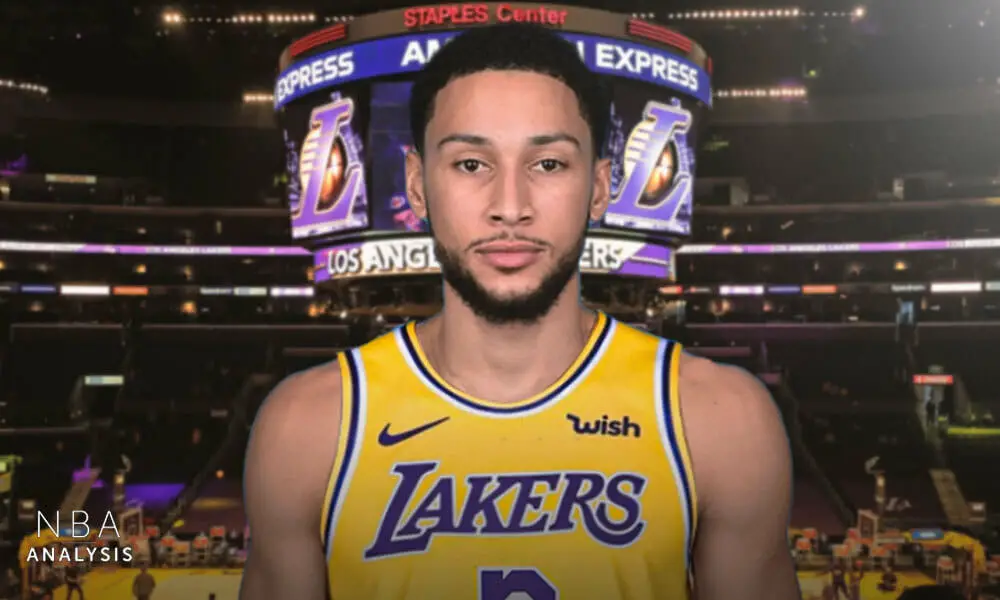 ben simmons lakers jersey