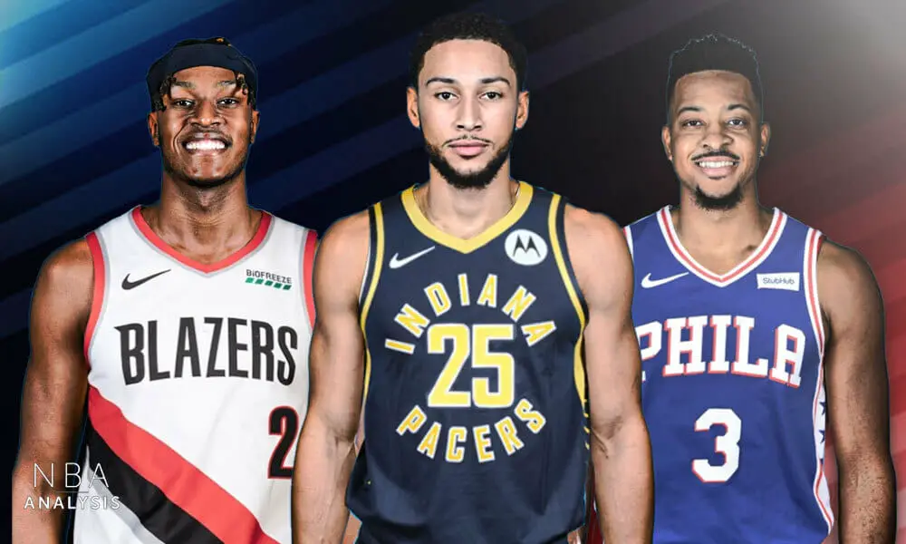 Ben Simmons, Myles Turner, CJ McCollum, Indiana Pacers, Portland Trail Blazers, Philadelphia 76ers, NBA Trade Rumors