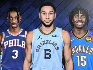 Ben Simmons, Philadelphia 76ers, Ben Simmons, Memphis Grizzlies, Shai Gilgeous-Alexander, Oklahoma City Thunder, Tyrese Maxey
