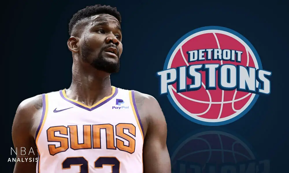 Deandre Ayton, Detroit Pistons, Phoenix Suns, NBA Trade Rumors