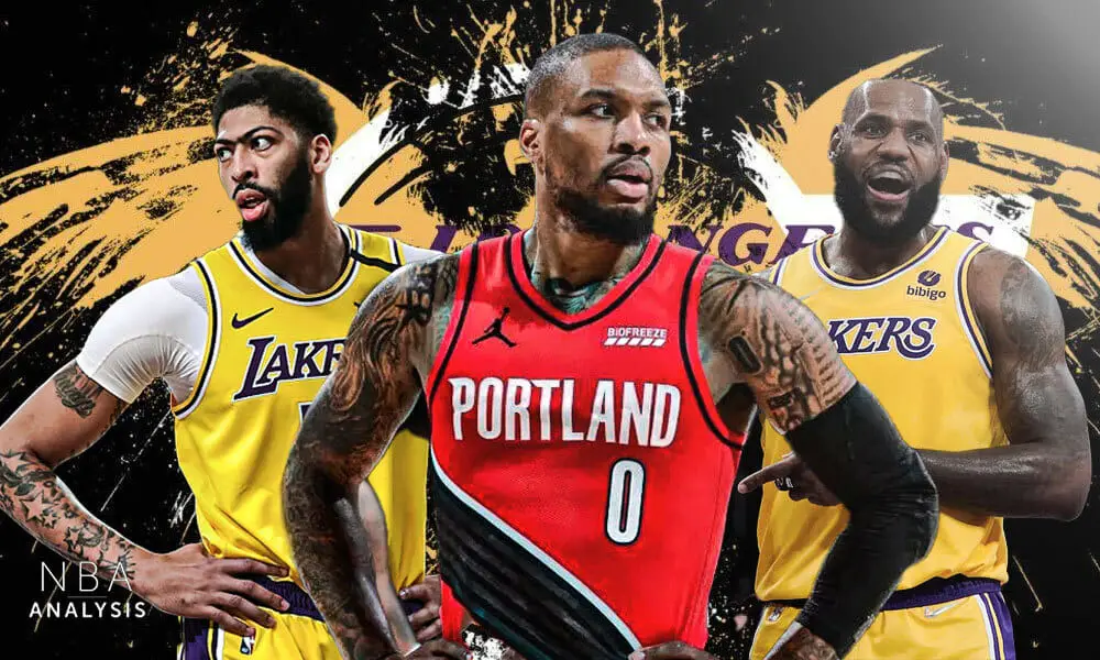 Damian Lillard, Los Angeles Lakers, Portland Trail Blazers, NBA Trade Rumors