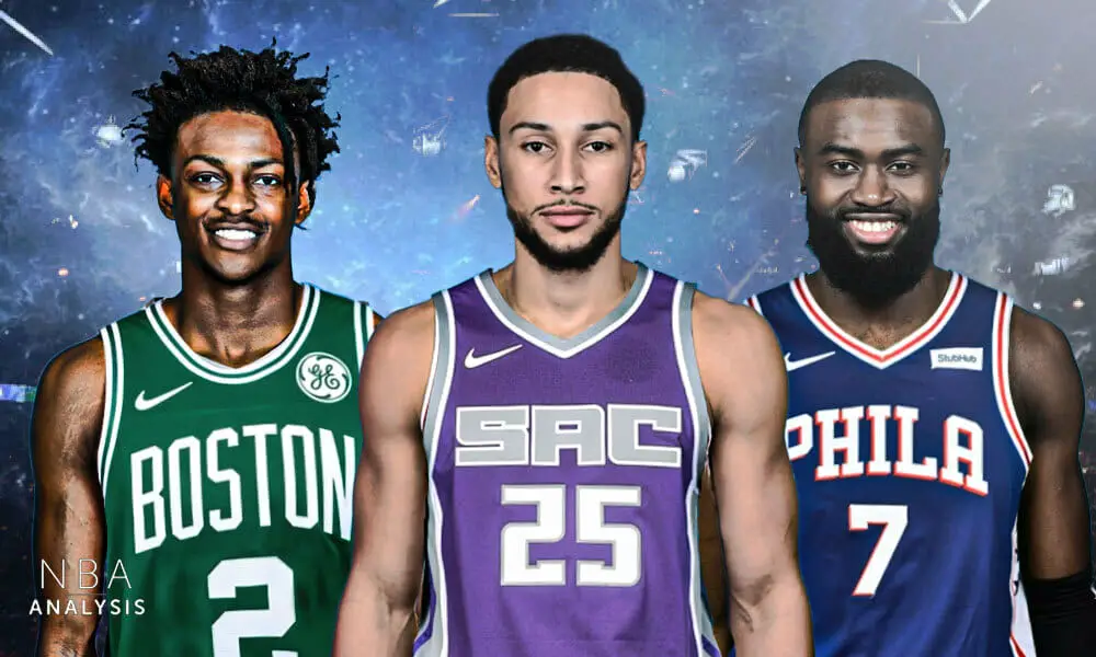 Ben Simmons, Jaylen Brown, De'Aaron Fox, Philadelphia 76ers, Boston Celtics, Philadelphia 76ers, NBA Trade Rumors