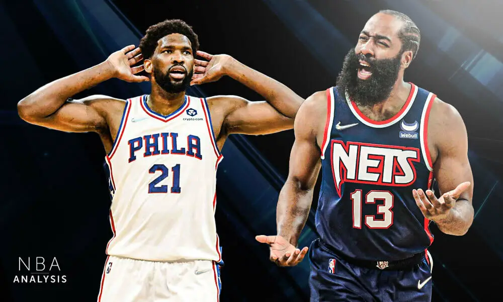 James Harden, Joel Embiid, Philadelphia 76ers, Brooklyn Nets, NBA Trade Rumors