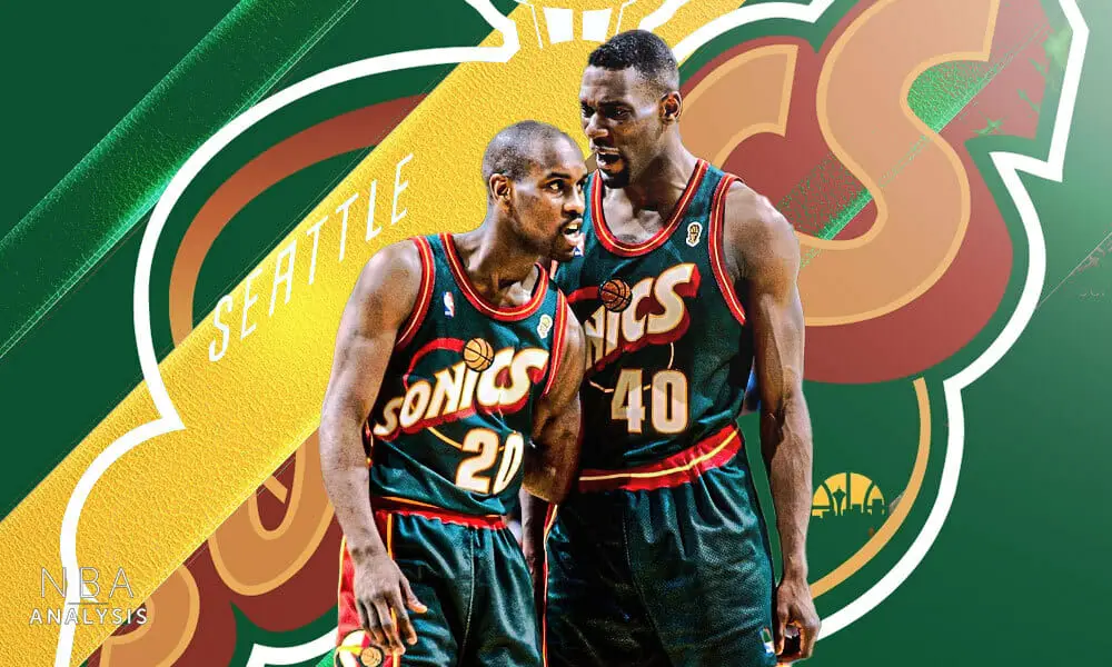 The Sonics' last game in Seattle