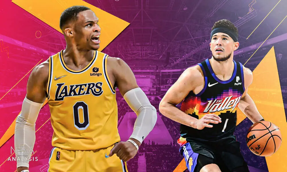 Los Angeles Lakers, Phoenix Suns, Devin Booker, Russell Westbrook, NBA News