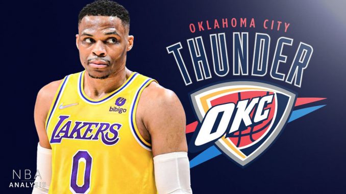 Russell Westbrook, Los Angeles Lakers, Oklahoma City Thunder, NBA Trade Rumors