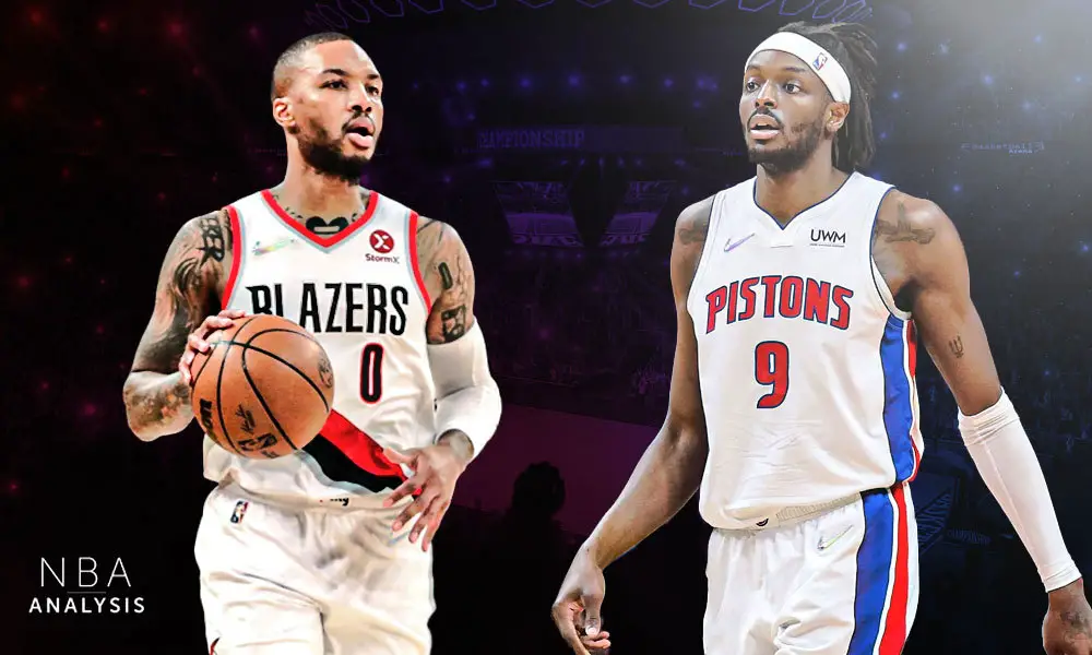 Jerami Grant, Damian Lillard, Portland Trail Blazers, Detroit Pistons, NBA Trade Rumors