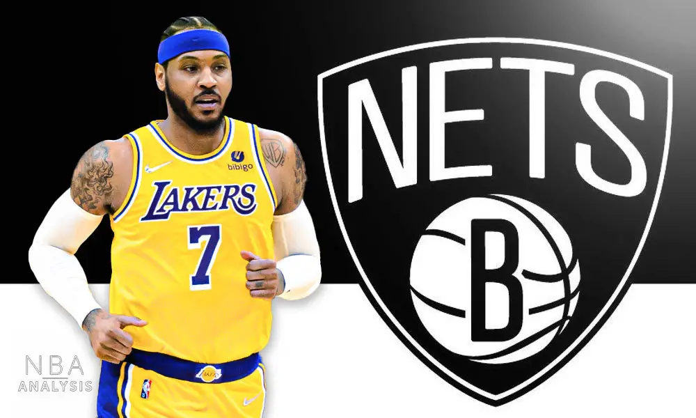 Carmelo Anthony, Brooklyn Nets, Los Angeles Lakers, NBA