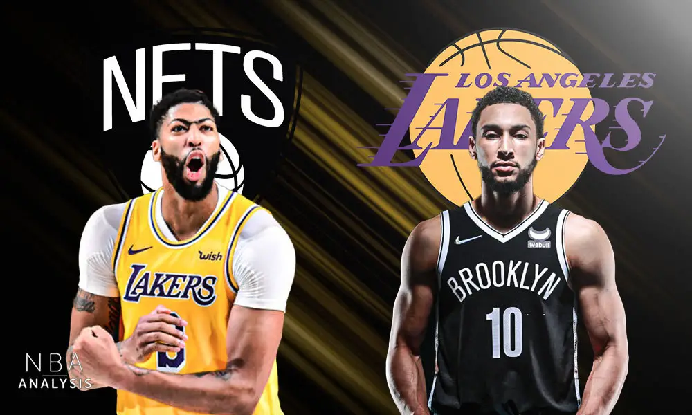 Brooklyn Nets, Los Angeles Lakers, Anthony Davis, Ben Simmons, NBA Trade Rumors