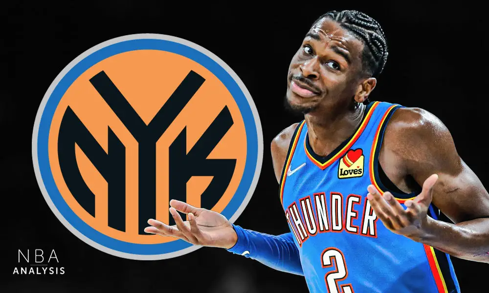 Shai Gilgeous-Alexander, New York Knicks, NBA Trade Rumors, Oklahoma City Thunder