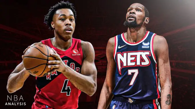 Kevin Durant, Scottie Barnes, Brooklyn Nets, Toronto Raptors, NBA Trade Rumors