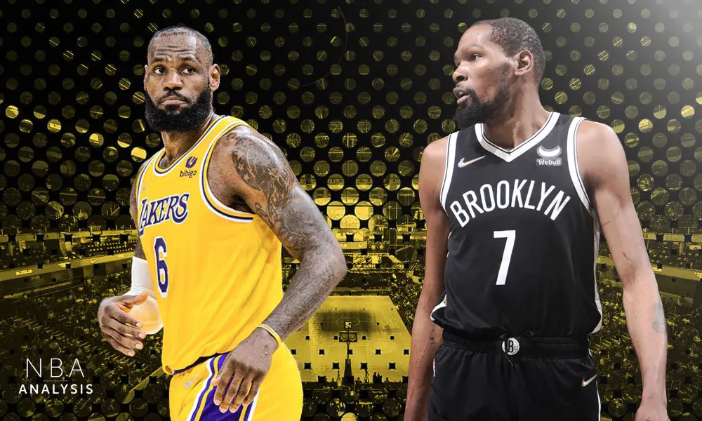 Kevin Durant, LeBron James, Los Angeles Lakers, Brooklyn Nets, NBA Trade Rumors