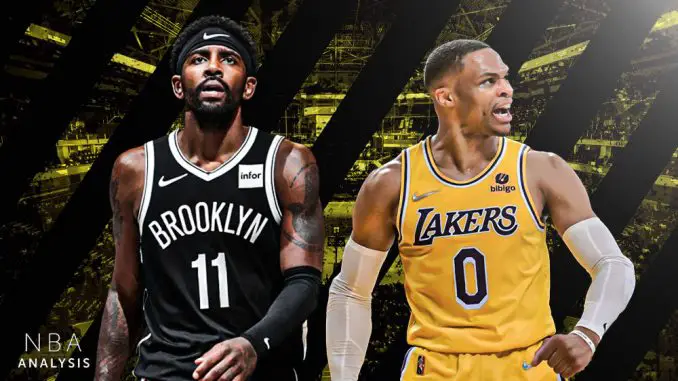 Kyrie Irving, Russell Westbrook, Los Angeles Lakers, Brooklyn Nets, NBA Trade Rumors