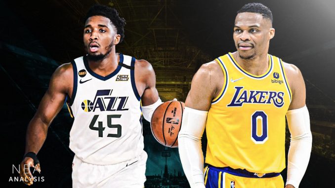 Russell Westbrook, Donovan Mitchell, Los Angeles Lakers, Utah Jazz, NBA Trade Rumors