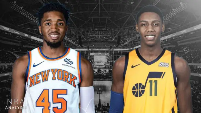 New York Knicks, Utah Jazz, Donovan Mitchell, RJ Barrett, NBA Trade Rumors