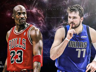 Luka Doncic, Michael Jordan, Dallas Mavericks, Chicago Bulls, NBA