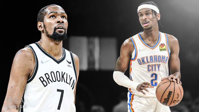 Kevin Durant, Shai Gilgeous-Alexander, Oklahoma City Thunder, Brooklyn Nets, NBA Trade Rumors