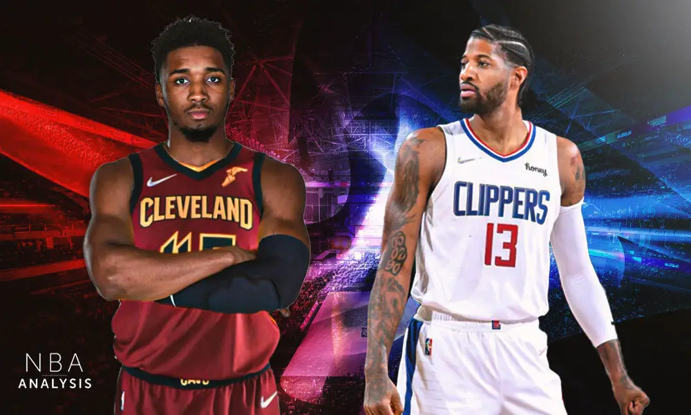 LA Clippers, Cleveland Cavaliers, Paul George, Donovan Mitchell, NBA News