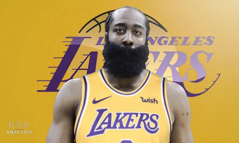 harden lakers jersey
