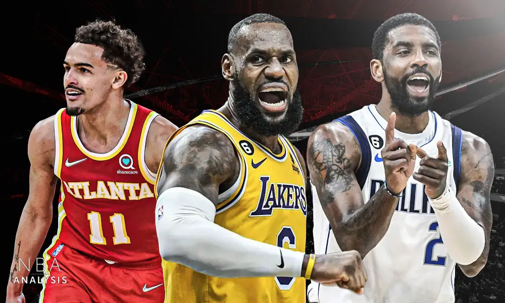 Kyrie Irving, LeBron James, Trae Young, Los Angeles Lakers, NBA Trade Rumors