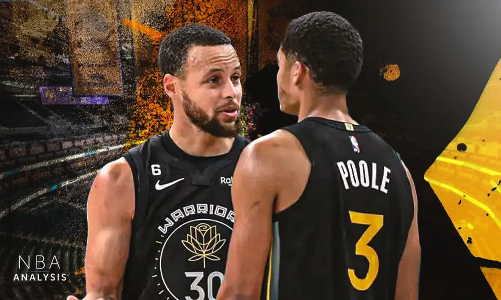 Stephen Curry NBA Playoffs Golden State Warriors Jordan Poole