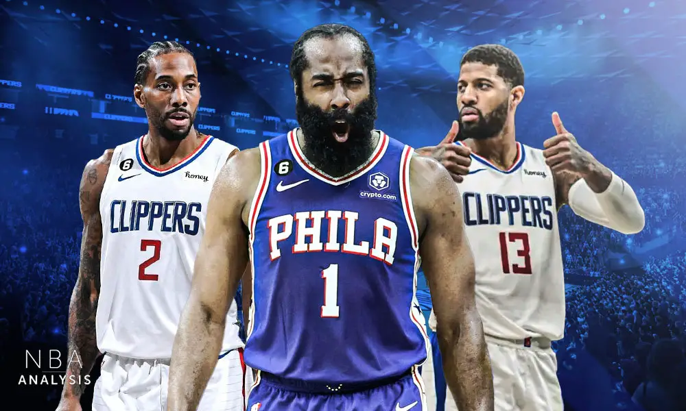 James Harden, Kawhi Leonard, Paul George, Los Angeles Clippers, Philadelphia 76ers, NBA trade rumors
