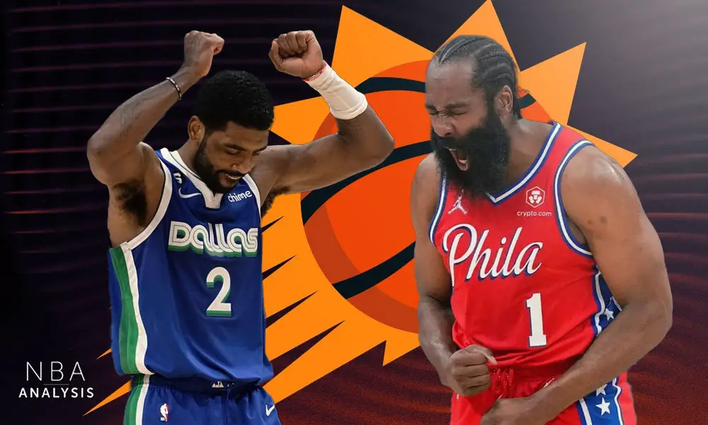 James Harden, Kyrie Irving, Phoenix Suns, NBA Trade Rumors