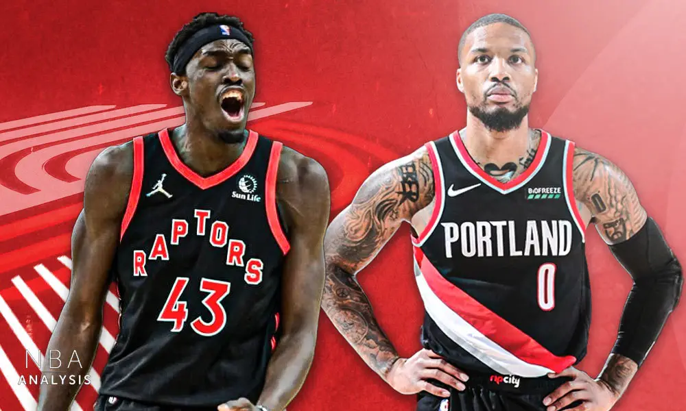 Damian Lillard, Pascal Siakam, Portland Trail Blazers, Toronto Raptors, NBA Trade Rumors