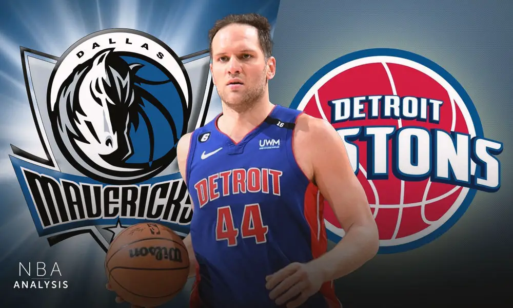 Bojan Bogdanovic, Detroit Pistons, Dallas Mavericks, NBA Trade Rumors