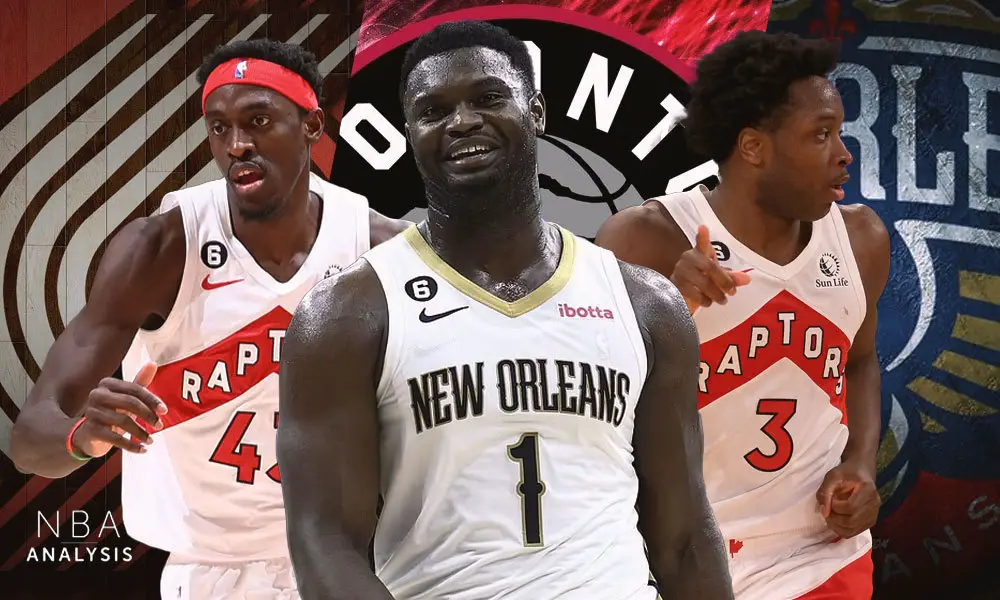 Zion Williamson, New Orleans Pelicans, Pascal Siakam, Toronto Raptors, OG Anunoby, Zion Williamson, New Orleans Pelicans, NBA Trade Rumors