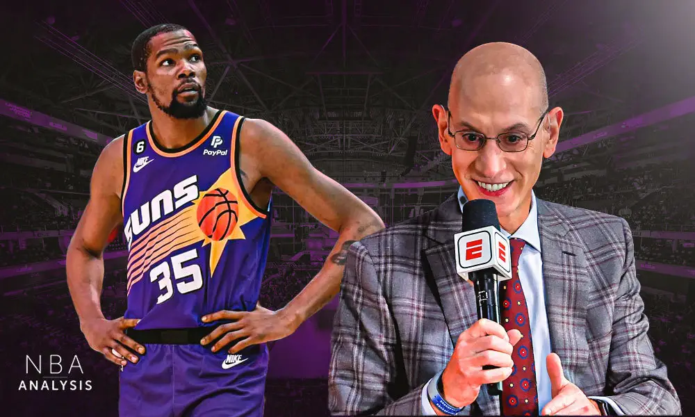 Kevin Durant, Adam Silver, Phoenix Suns, NBA news, NBA rumors