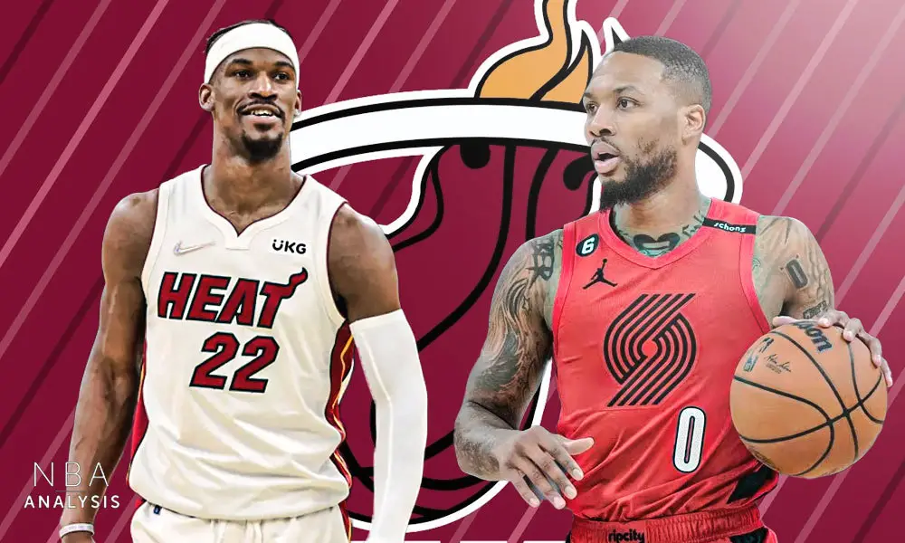 Jimmy Butler, Damian Lillard, Portland Trail Blazers, Miami Heat, NBA Trade Rumors
