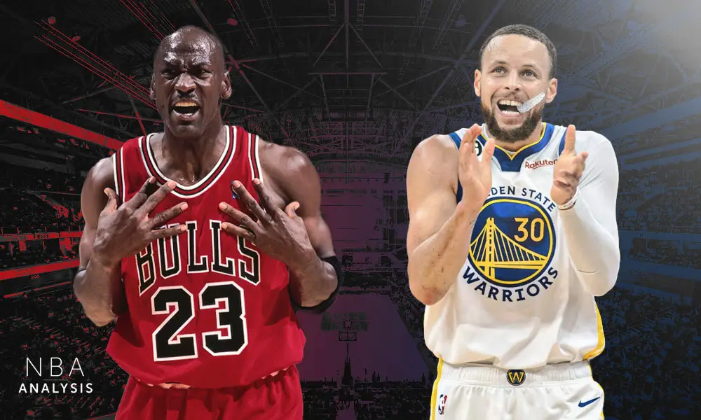 Stephen Curry, Michael Jordan, Chicago Bulls, Golden State Warriors NBA