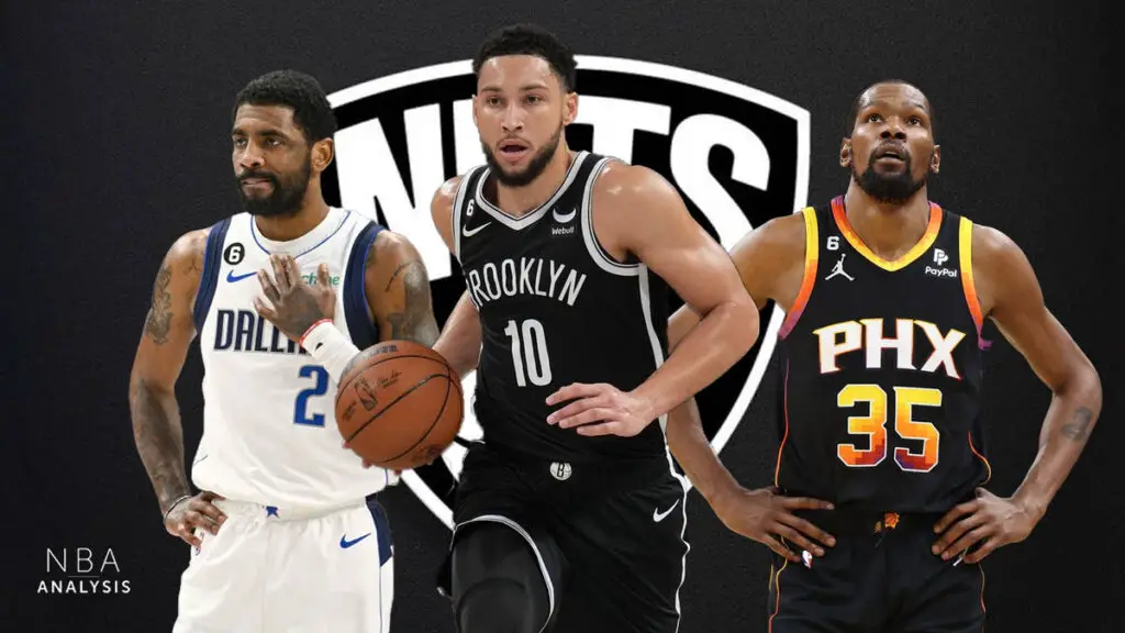 Ben Simmons, Kevin Durant, Kyrie Irving, Brooklyn Nets, NBA