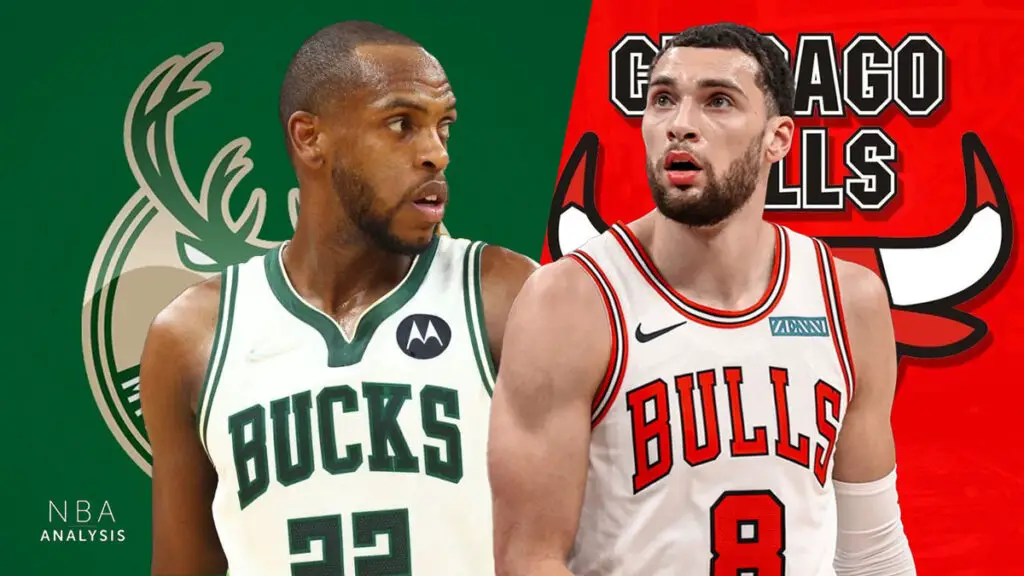 Chicago Bulls, Milwaukee Bucks, Zach LaVine, Khris Middleton, NBA trade rumors