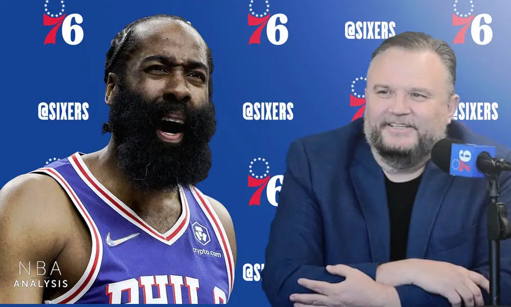 Harden calls 76ers President Morey a liar, says he won't play for team