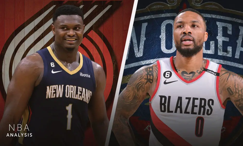 Zion Williamson, Damian Lillard, New Orleans Pelicans, Portland Trail Blazers, NBA trade rumors