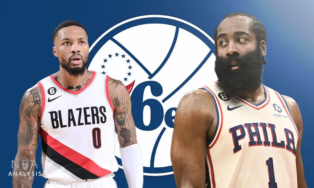 Philly Could Replace James Harden with Damian Lillard Next Season, Per  Insider