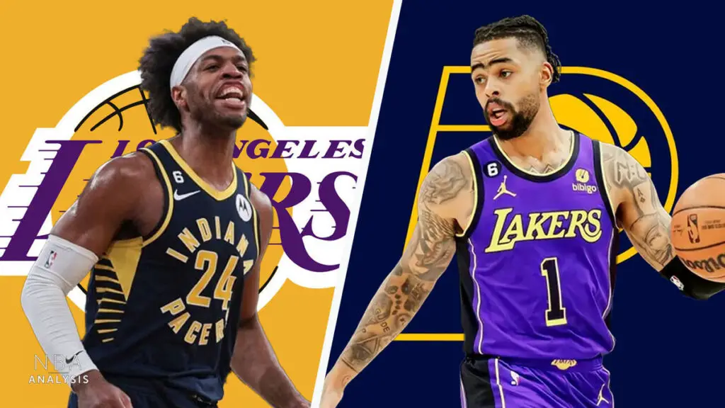 Buddy Hield, D'Angelo Russell, Los Angeles Lakers, Indiana Pacers, NBA trade rumors
