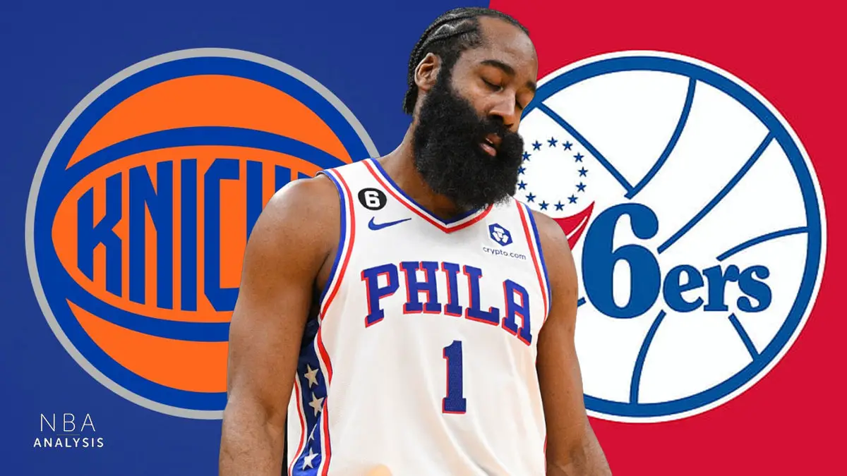 James Harden, New York Knicks, Philadelphia 76ers, Sixers, NBA trade rumors