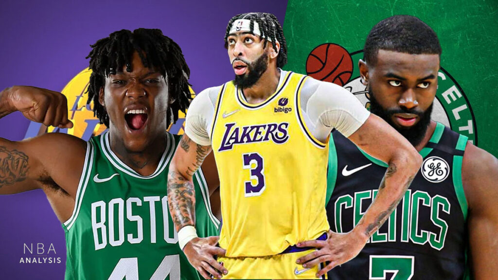 Anthony Davis, Jaylen Brown, Robert Williams, Los Angeles Lakers, Boston Celtics, NBA trade rumors