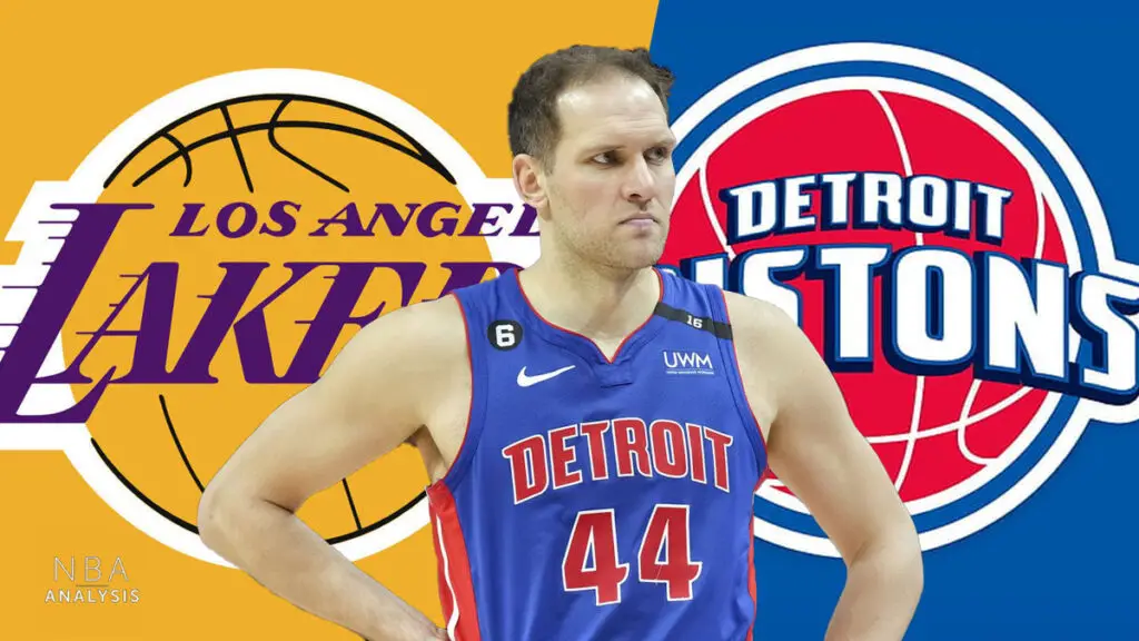 Los Angeles Lakers, Detroit Pistons, NBA trade rumors, Bojan Bogdanovic