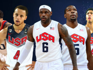 LeBron James, Stephen Curry, Kevin Durant, Anthony Davis, Jayson Tatum, Team USA, NBA