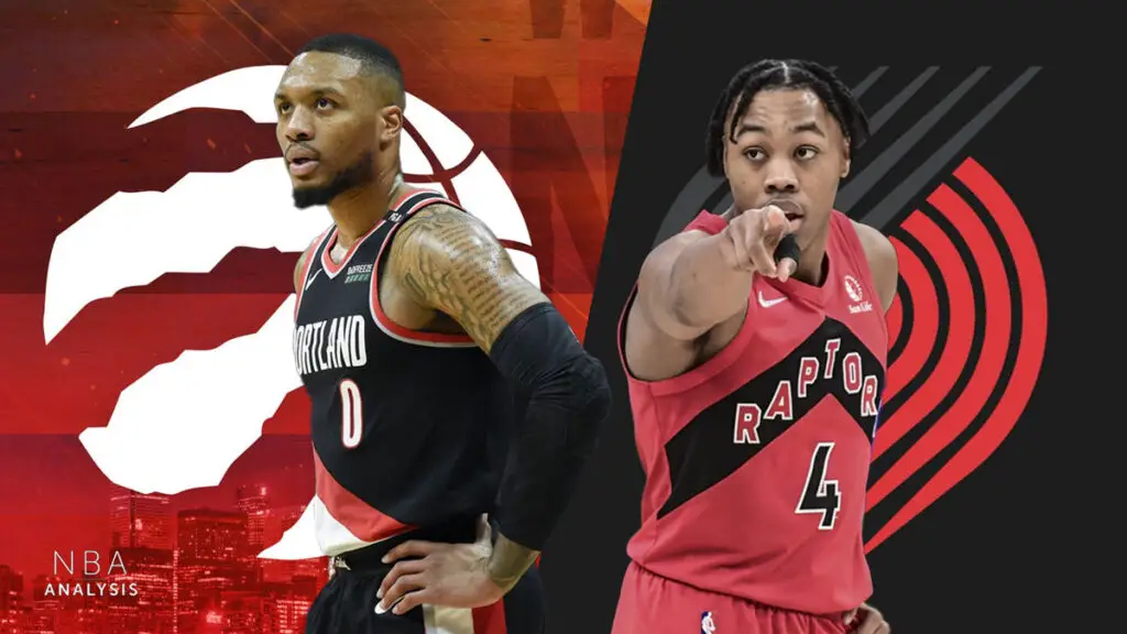 Damian Lillard, Scottie Barnes, Toronto Raptors, Portland Trail Blazers, NBA trade rumors